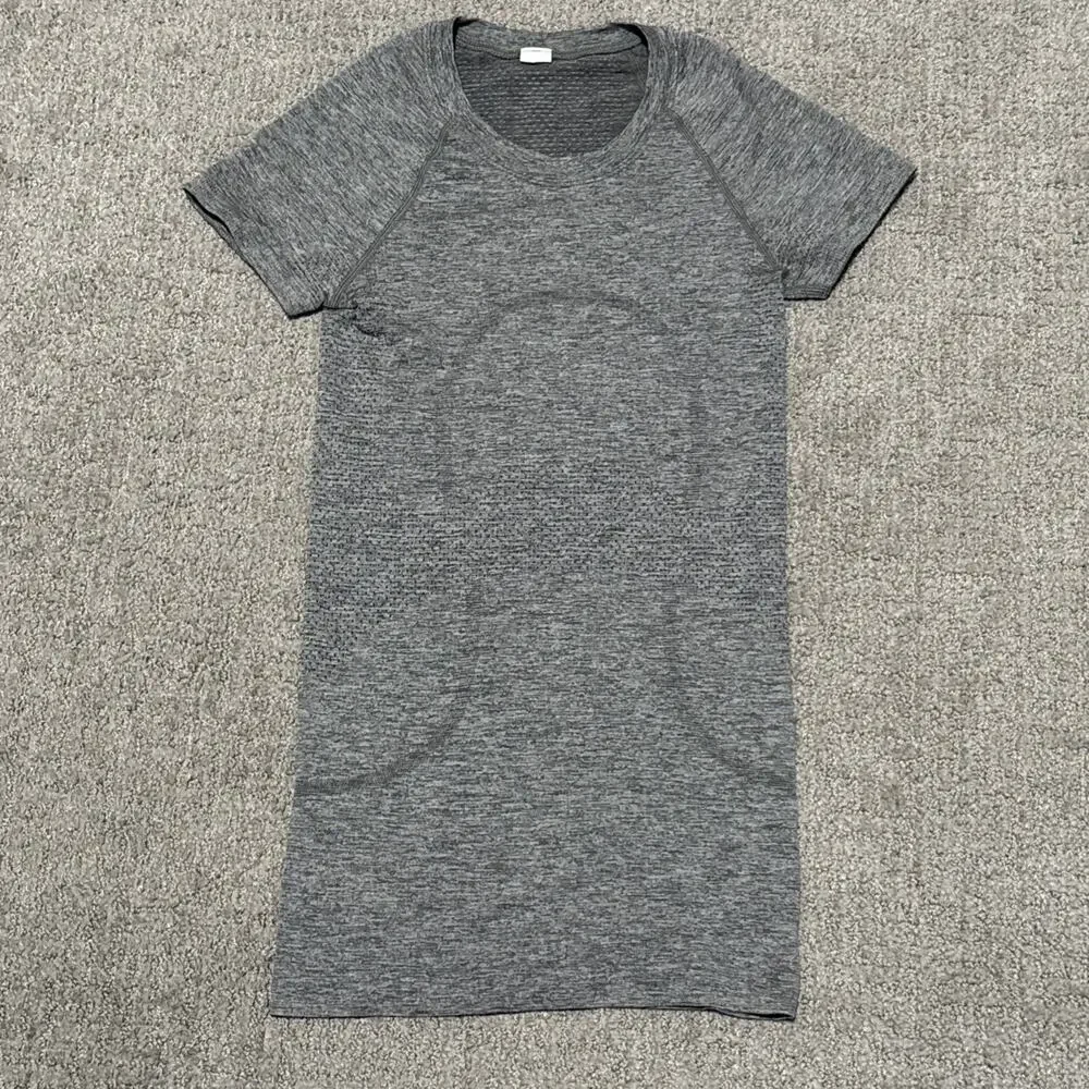 Lululemon Women’s Swiftly Tech Short-Sleeve Crew Shirt 2.0 Heather Gray Size 0